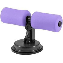 Yu Well Suction Sit Up Floor Bar With Strong Suction Cup For Men And Women Portable 3 Level Adjustable Gym Equipment For Home And Gym Workout, Purple