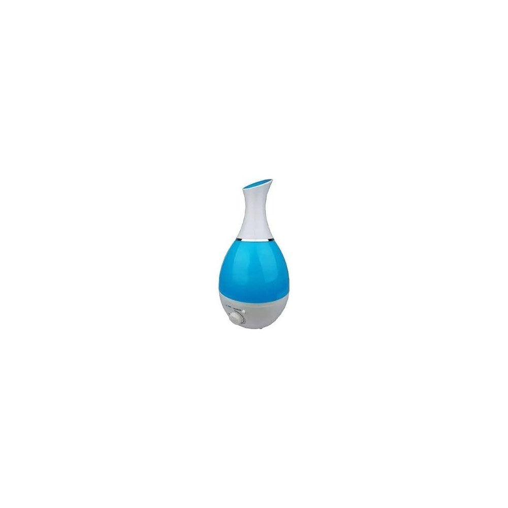 Yu Well 30 Watts Ultrasonic Humidifier Top Fill Colour Changing Humidifier Cool Steam, Blue/White, 2.6 Litre