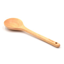 Prestige Solid Spoon Set Quality Kitchen Utensils For Cooking And Serving, 2-Piece Wooden Spoon Kit, Brown, PR48875