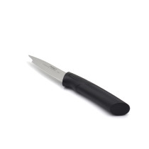 Prestige 3 Piece Knife Set, Stainless Steel Blades Essential Kitchen Knives for Precision Cutting and Chopping, Black