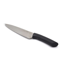 Prestige 3 Piece Knife Set, Stainless Steel Blades Essential Kitchen Knives for Precision Cutting and Chopping, Black