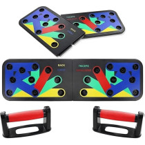 Yu Well Push Up Board 9 In 1 Multi-Function Push Up Stand, Portable Home Gym For Men And Women, Strength Training Equipment, Ergonomic Push up Handles For Floor To Strengthen Arms, Core And Back