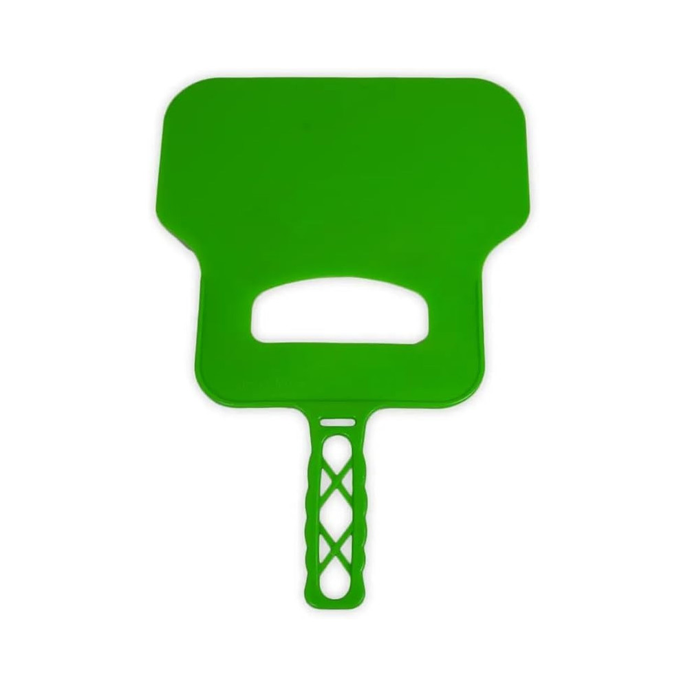 Yu Well Barbecue Blower-Hand Fan, Green Colour, Plastic