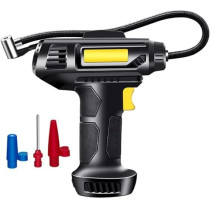 Yu Well Portable Tire Inflator Long Cable For Car, Bicycle, Motorcycle, Air Boat And Other Inflatables, Analog
