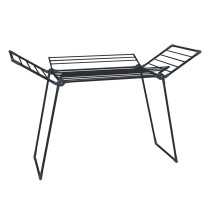 Winsor Cloth Drying Foldable Stand 21 Meters Strong And Durable Tubes With Rust Proof Powder Coating Clothes Dryer Drying Stand Laundry Heavy Duty Clothing Racks, WR80826, Black