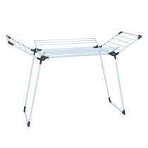 Winsor Cloth Drying Foldable Stand, 21 Meters Strong And Durable Tubes With Rust Proof Powder Coating Clothes Dryer Drying Stand Laundry Heavy Duty Clothing Racks, WR80827, White
