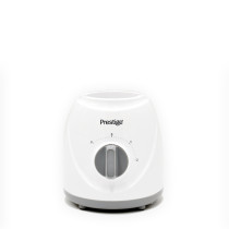 Prestige 2 in 1 Stand Blender 1.5 Ltr 400W, Blender with Grinder Mills Stainless Steel Blades and Two Pulse Control for Fine and Grinding of Coffee Herbs, White, PR81529