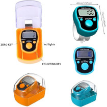 Yu Well 5 Digit Electronic Digital Tally Counter With Reset Button Handheld Led Display, 12