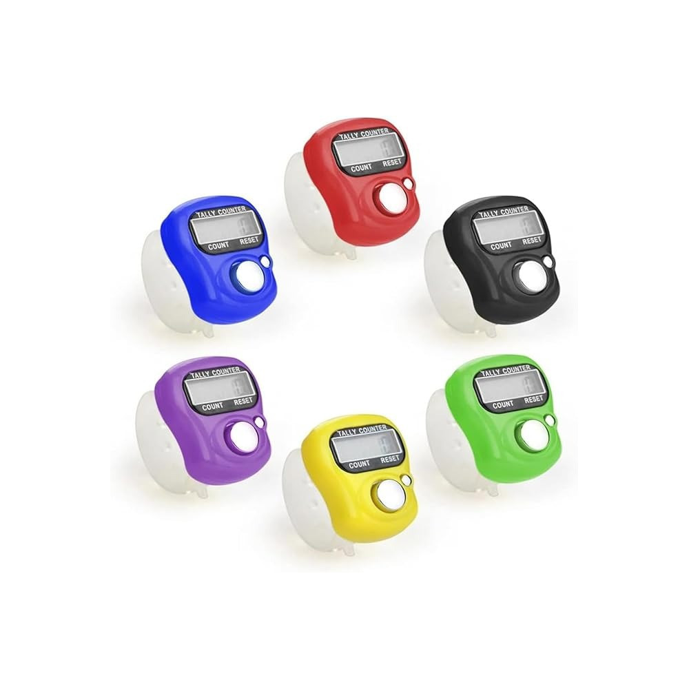 Yu Well 5 Digit Electronic Digital Tally Counter With Reset Button Handheld Lcd Tally Counter, 2