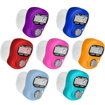 Yu Well 5 Digit Electronic Digital Tally Counter With Reset Button Handheld Led Display, 4