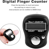 Yu Well 5 Digit Electronic Digital Tally Counter With Reset Button Handheld Led Display, 4