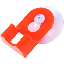 Yu Well Portable Outdoor Shower Battery Powered Compact Handheld Rechargeable Camping Showerhead, Orange/Grey