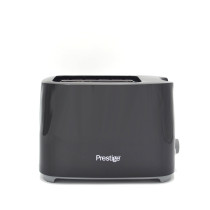 Prestige Toaster 2 Slice Bread Toaster Machine with 7 Settings Adjustable Browning Control Cancel Function Removable Crumb Tray Automatic Pop Up, 700w, Black, PR81534