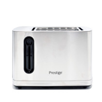 Prestige 2 Slice Touchscreen Toaster with Easy Touch Technology, Stainless Steel Wide Slot Toaster, Toaster with Digital Countdown Timer, Silver, PR81535