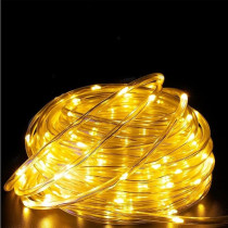 Yu Well LED String Lights Outdoor Waterproof Copper Wire String Lights For Garden Fence Patio Yard Summer Party Ramadan Wedding Indoor Decoration, Warm White, 10 Meter, Pack Of 5