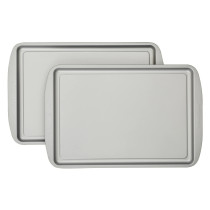 Farberware Cookstart Pots and Pans Set 20-Piece, Nonstick Cookware Set, Gray, FB22081