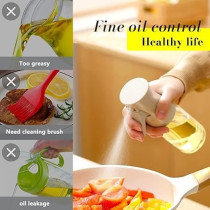 Yu Well Glass Spray Bottle, Olive Oil Sprayer, For BBQ, Salad, Baking, Grilling, White, 200 ml