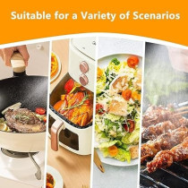 Yu Well Glass Spray Bottle, Olive Oil Sprayer, For BBQ, Salad, Baking, Grilling, White, 200 ml