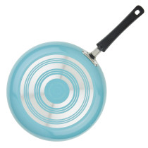 Farberware Cookstart Pots and Pans Set 20-Piece, Nonstick Cookware Set, Aqua, FB22082
