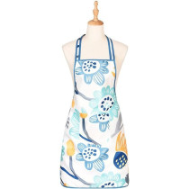 Yu Well Polyester Cooking Apron Adjustable Kitchen Apron Soft Waterproof Stainproof Chef Apron With Pocket For Women And Men, Artsy Flower