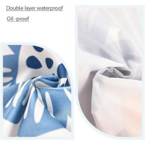 Yu Well Polyester Cooking Apron Adjustable Kitchen Apron Soft Waterproof Stainproof Chef Apron With Pocket For Women And Men, Artsy Leafy