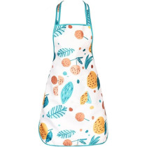 Yu Well Polyester Cooking Apron Adjustable Kitchen Apron Soft Waterproof Stainproof Chef Apron With Pocket For Women And Men, Artsy Berry