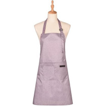 Yu Well Polyester Cooking Apron Adjustable Kitchen Apron Soft Waterproof Stainproof Chef Apron With Pocket For Women And Men, Classic Pink