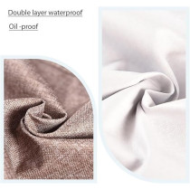 Yu Well Polyester Cooking Apron Adjustable Kitchen Apron Soft Waterproof Stainproof Chef Apron With Pocket For Women And Men, Classic Pink