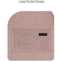 Yu Well Polyester Cooking Apron Adjustable Kitchen Apron Soft Waterproof Stainproof Chef Apron With Pocket For Women And Men, Classic Pink