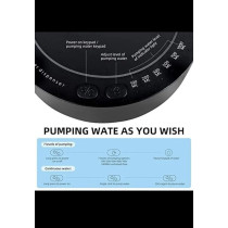 Yu Well Water Dispenser, Desk Water Dispenser For 5 Gallon Bottle, Low Decibel Bedside Water Dispenser Portable Detachable Water Jug Pump For Camping Home Office Kitchen Travel, Black