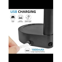 Yu Well Water Dispenser, Desk Water Dispenser For 5 Gallon Bottle, Low Decibel Bedside Water Dispenser Portable Detachable Water Jug Pump For Camping Home Office Kitchen Travel, Black