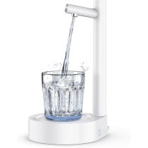 Yu Well Water Dispenser, Desk Water Dispenser For 5 Gallon Bottle, Low Decibel Bedside Water Dispenser Portable Detachable Water Jug Pump For Camping Home Office Kitchen Travel, White