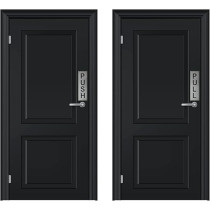 Yu Well Push Pull Metal Sign Stickers Self Adhesive Push And Pull Signage Board For Glass Wooden Doors/Office Hospital Mall Gate Sticker