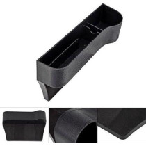 Yu Well Car Seat Gap Organizer, Car Storage Organizer, Seat Console Car Cup Holder With Extra Storage For Cards, Keys And Coins, Plastic, Black, 1