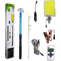 Yu Well 360 Degree Outdoor Multifunction Led Light With Remote Control Telescopic Light For Camping, Fishing, Car Repair, 800W, 5M-180LED