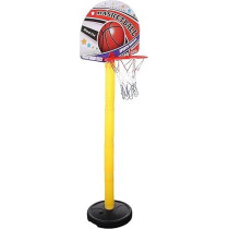 Yu Well Children Basketball Hoop Stand, Kids Basketball Stand Goal Toy Set With Ball And Pump For Different Age Boy Girl Indoor And Outdoor Fun Sport Activity Game Basketball Stand Adjustable Height