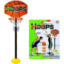 Yu Well Children Basketball Hoop Stand, Kids Basketball Stand Goal Toy Set With Ball And Pump For Different Age Boy Girl Indoor Outdoor Fun Sport Activity Game Basketball Stand Adjustable Height