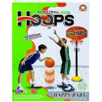 Yu Well Children Basketball Hoop Stand, Kids Basketball Stand Goal Toy Set With Ball And Pump For Different Age Boy Girl Indoor Outdoor Fun Sport Activity Game Basketball Stand Adjustable Height