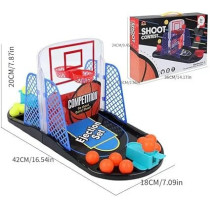 Yu Well Tabletop Arcade Basketball Game, 2 Player Versus Game, Indoor Fun Tabletop Basketball Shooting Game For Kids And Adults, Ideal Gift For Boy And Girl