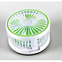 Yu Well Desktop Fan Foldable With Led Light, Type-C Charging Folding, Portable Cooler Fan, Low Noise Air Cooling Fan For Home Desk And Office