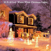 Yu Well LED Fairy Light For Wedding, Festival, Home, Warm White, 50 LED, 5 Meter