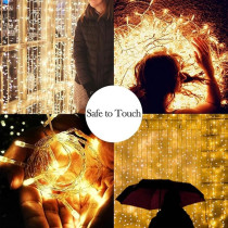 Yu Well LED Fairy Light For Wedding, Festival, Home, Warm White, 50 LED, 5 Meter