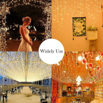 Yu Well LED Fairy Light For Wedding, Festival, Home, Warm White, 50 LED, 5 Meter