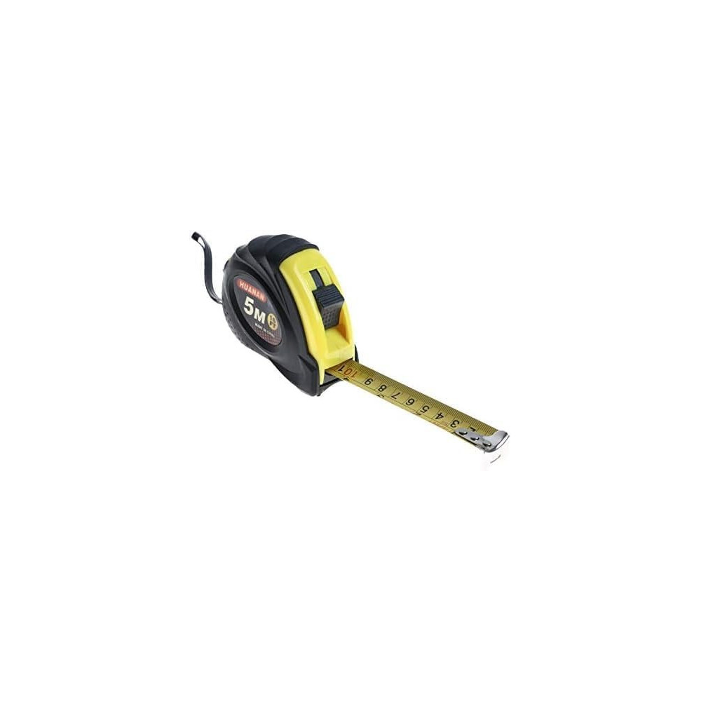 Yu Well Metallic Tape Measure, Tape Measure, Metric And Inches Measuring Tape, Short Tape, Pocket Ruler, Industrial Measurement Tool, 5 M/16 Ft
