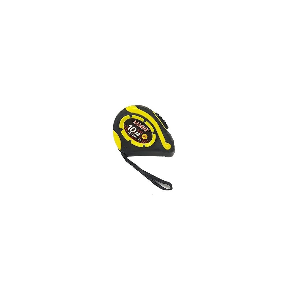 Yu Well Metallic Tape Measure, Tape Measure, Metric And Inches Measuring Tape, Short Tape, Pocket Ruler, Industrial Measurement Tool, 10 M/33 Ft, Pack Of 2