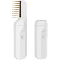 Yu Well Upgraded 2 In 1 Electric Comb Bakhoor Incense Burner Arabic Aroma Diffuser Mini USB Rechargeable For Personal Hair Care Home Office And Car, White