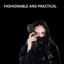 Yu Well New Electric Aroma Diffuser Comb And Car Incense Burner 2 in 1 Round Head Rechargeable Portable USB Type C Environment Aromatizer Electric Bukhoor Burner With Comb, Grey