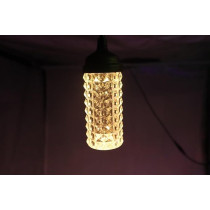 Yu Well Led String Lights Outdoor Mains Powered, Shatterproof Plastic Bulbs Waterproof Ip45 With 40 Led1W Bulbs For Outside Garden, Porch, Backyard, Bistro, Party Decoration, Corn Rgb 4 Set, 30M