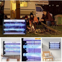 Yu Well Electronic Bug Zapper Fly Mosquito Killer Fly Traps Indoor Bug Zapper For Home Restaurants Kitchen Garden, 2, Model-1