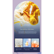 Yu Well Folding Washing Machine Mini Automatic Clothes Washing Machine Portable Lightweight Underwear Washer For Travel Camping Apartment Laundry, Purple, 13 Litre